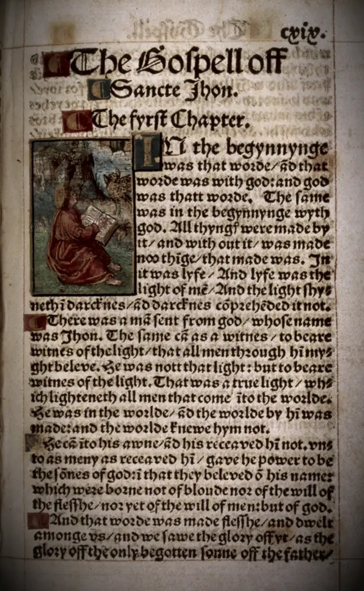 Printed English Bibles let more people check the words for themselves.